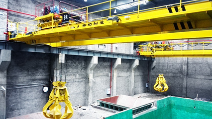 華東工控丨重慶忠縣城市生活垃圾吊起重機(jī)自控系統(tǒng)案例解析